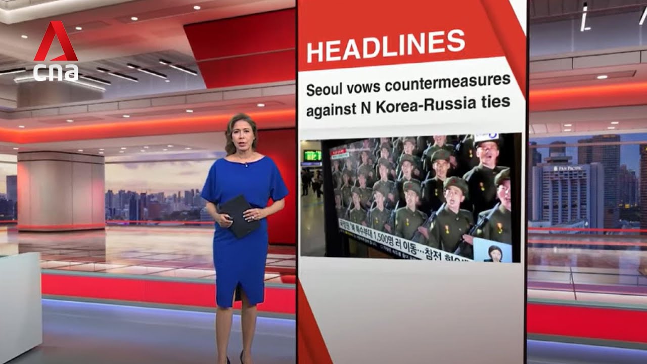 East Asia Tonight: S Korea mulls weapons supply to Ukraine after N Korea sends troops to help Russia
