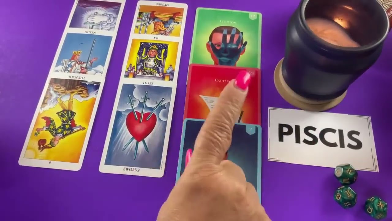 PISCIS!  Sabe los errores que cometió, disimulando, querrá volver! NO ES FELIZ SIN TI!