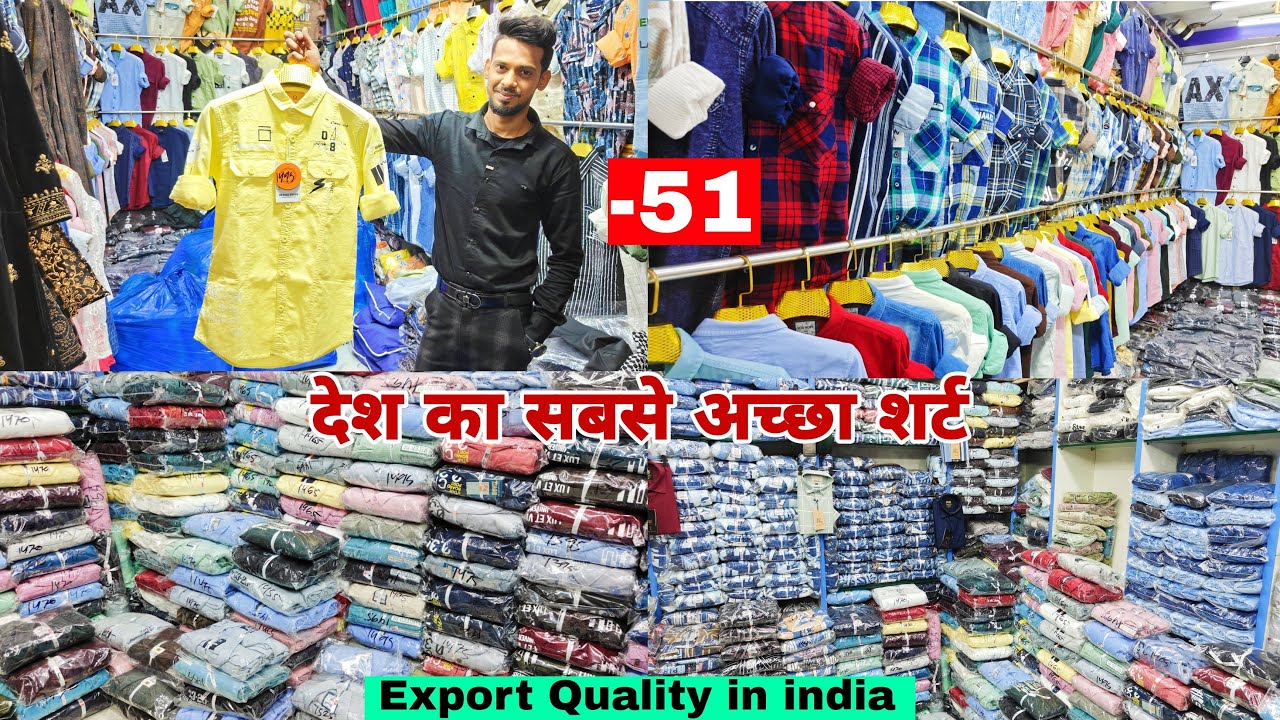 Shirt Manufacturer in Kolkata | Export Quality Shirt in India