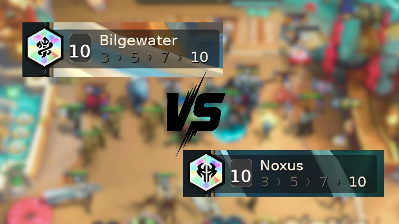 TFT set 16: 10 Bilgewater VS 10 Noxus!!! (x3 5v3s)