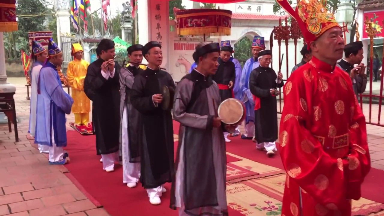 Lễ hội đình thổ khối cẩm Khê phú thọ 2018