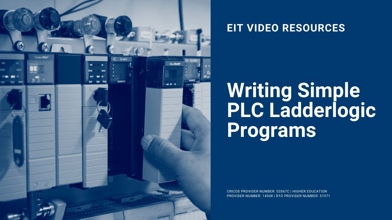 Writing Simple PLC Ladderlogic Programs