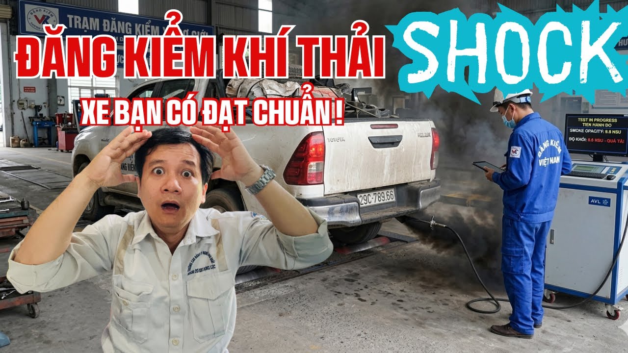 ÁC MỘNG ĐĂNG KIỂM XE MÁY DẦU VÀ CÁCH SỐNG SÓT | TMT FIX