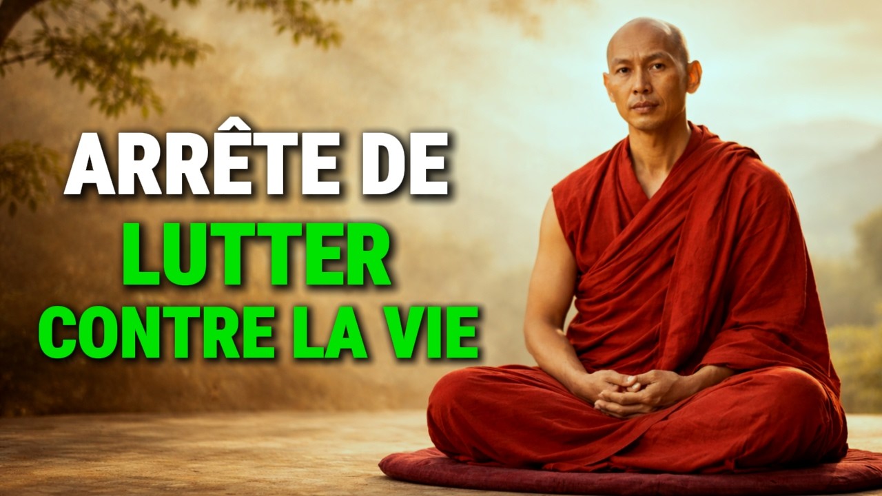 Voici pourquoi tu ne dois pas lutter contre la vie | Enseignement bouddhiste