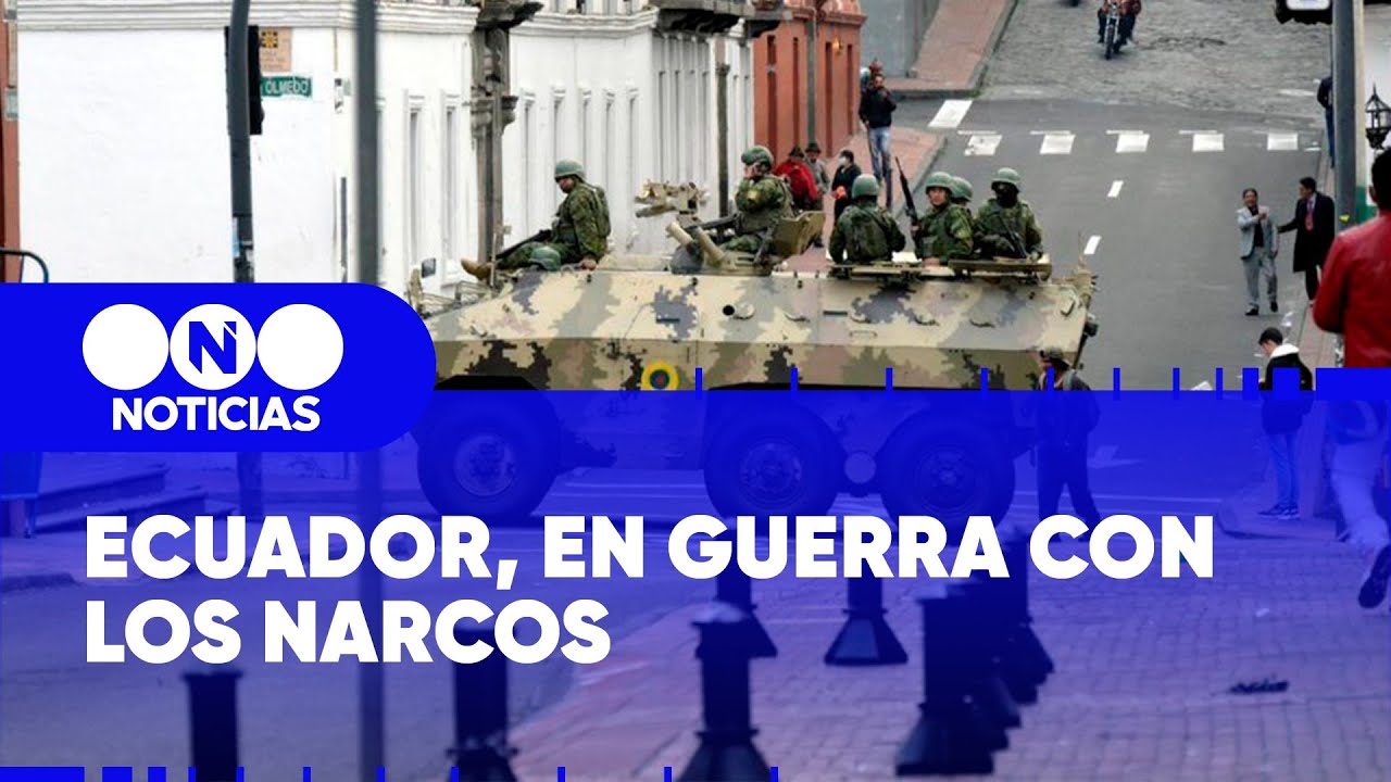 ECUADOR, EN GUERRA CON LOS NARCOS - Telefe Noticias