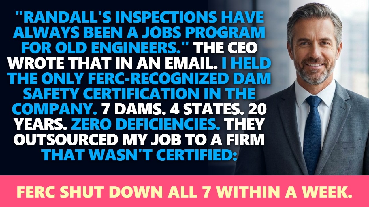 My Boss Outsourced Dam Safety to an Uncertified Firm — I Was the Only Inspector FERC Recognized