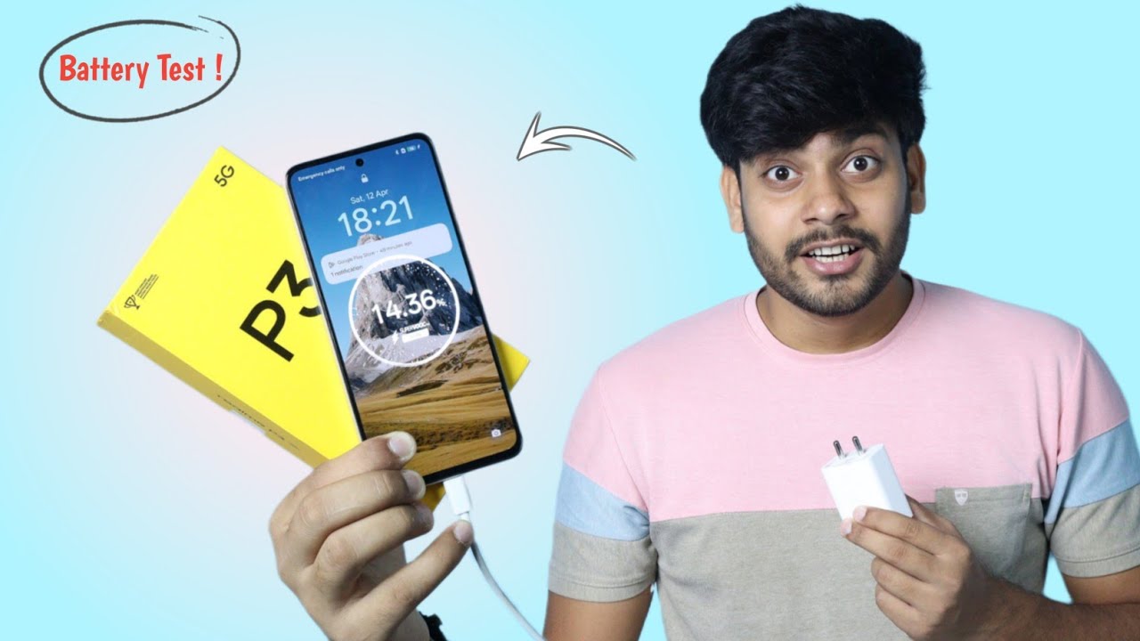Realme P3 5G Battery Backup - Test !