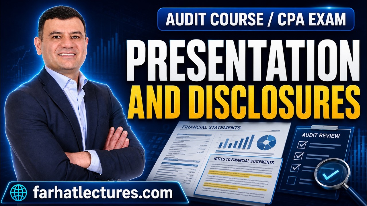📄 Презентация и раскрытие информации | AUD для экзамена CPA