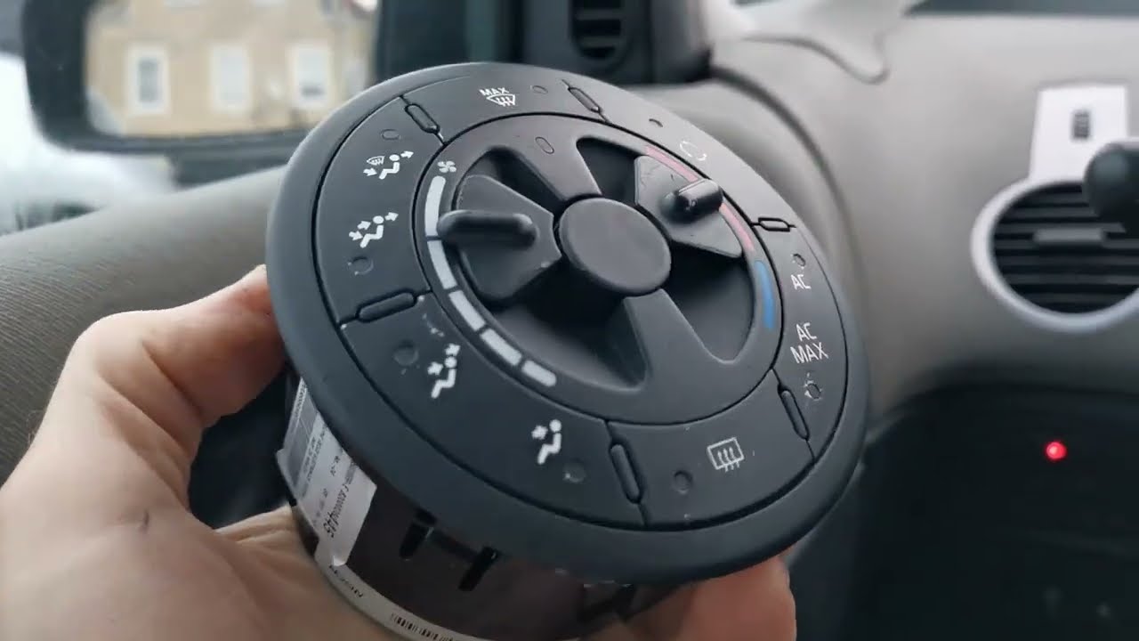 Renault Espace 4 (Рено Эспейс 4) - пульт управления климатом.