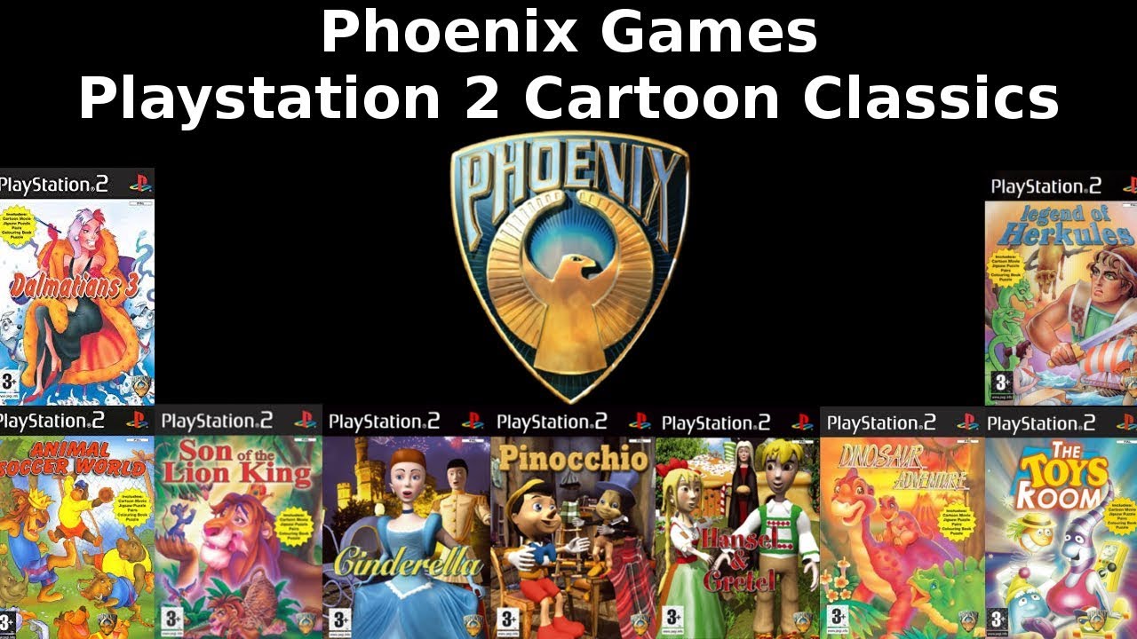 Phoenix Games PS2 Cartoon Classics