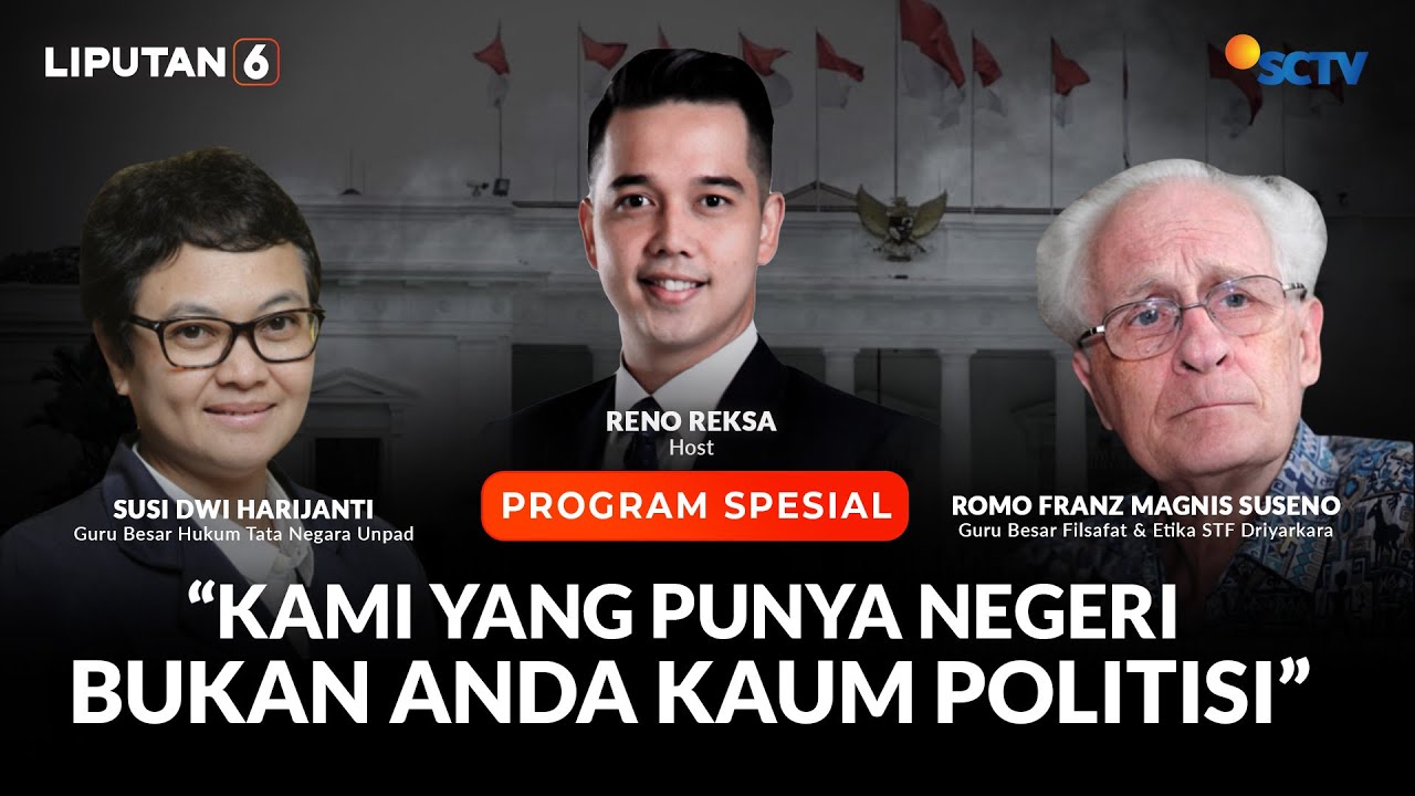 Demokrasi Indonesia Mundur, Romo Magnis dan Guru Besar Unpad Sebut ini Pemicunya | Program Spesial