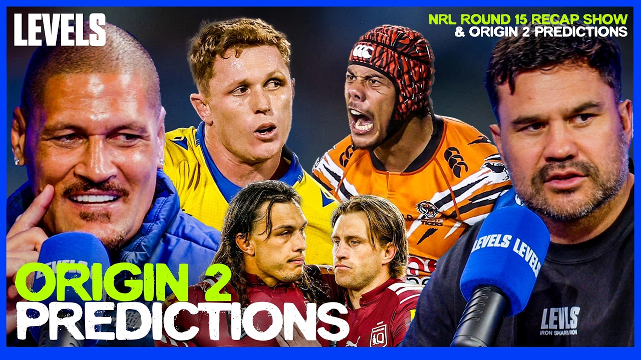 NRL ROUND 15 RECAP & ORIGIN 2 PREDICTIONS: Luai's Tigers Bounce Back, Raiders & Broncos FINISHED?!