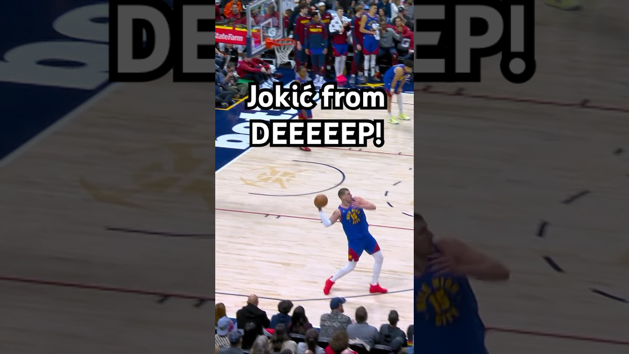 Jokić z 3/4 KORTU! 😱