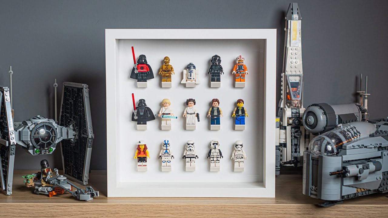 DIY Ramka na figurki Lego 🖼 Piękna, Niedroga, Zrobisz ją w 15 minut 🔥