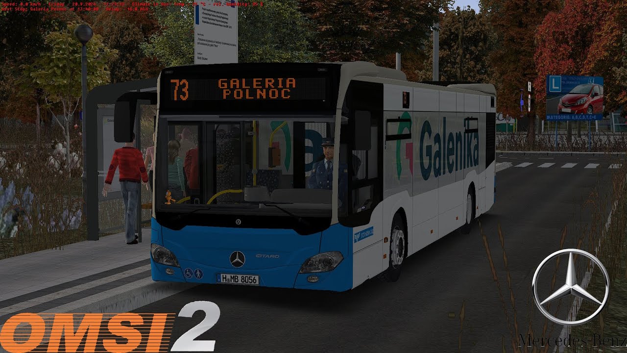Omsi 2 - Golczewo 2.0.3 - Line 73 - Mercedes Benz Citaro C2