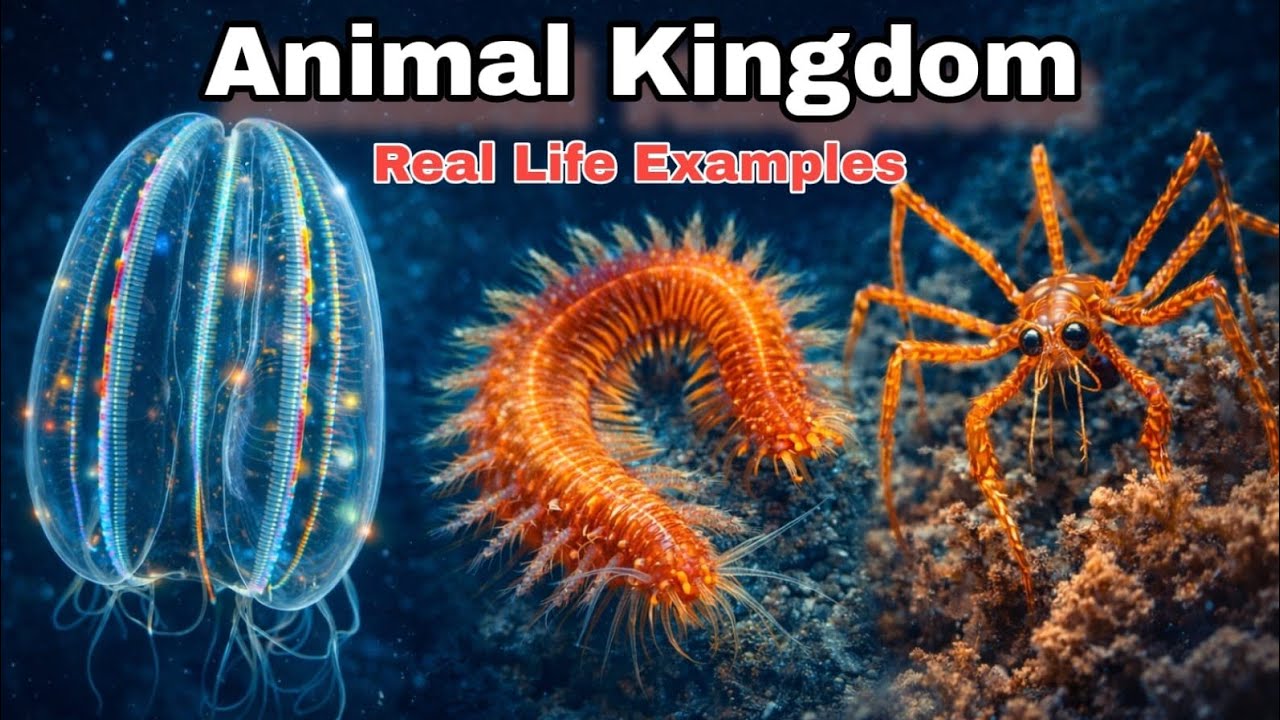 Animal Kingdom Real Life Examples(NCERT BASED) #neet2026 #biology #nature 