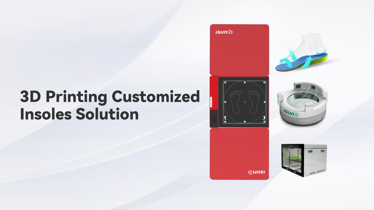 iSUN 3D Printed Customized Insole System