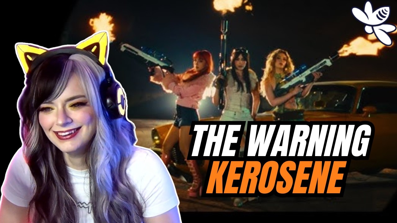 Реакция на песню The Warning - Kerosene (официальный клип) | Girl React