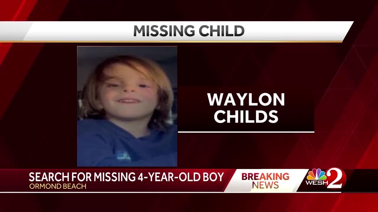 Missing Child Alert issued for 4-year-old Ormond Beach boy