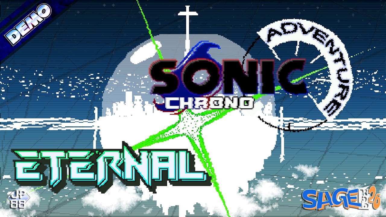 Sonic Chrono Adventure ETERNAL (SAGE '26 Demo) ✪ Walkthrough + Extra (1080p/60fps)