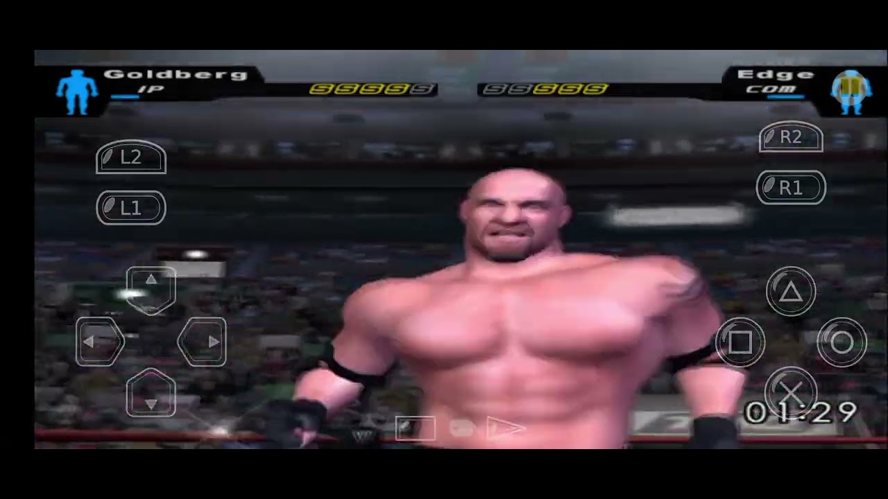 🔥 Goldberg vs Edge – Ultimate Spear Battle | SmackDown Pain Gameplay