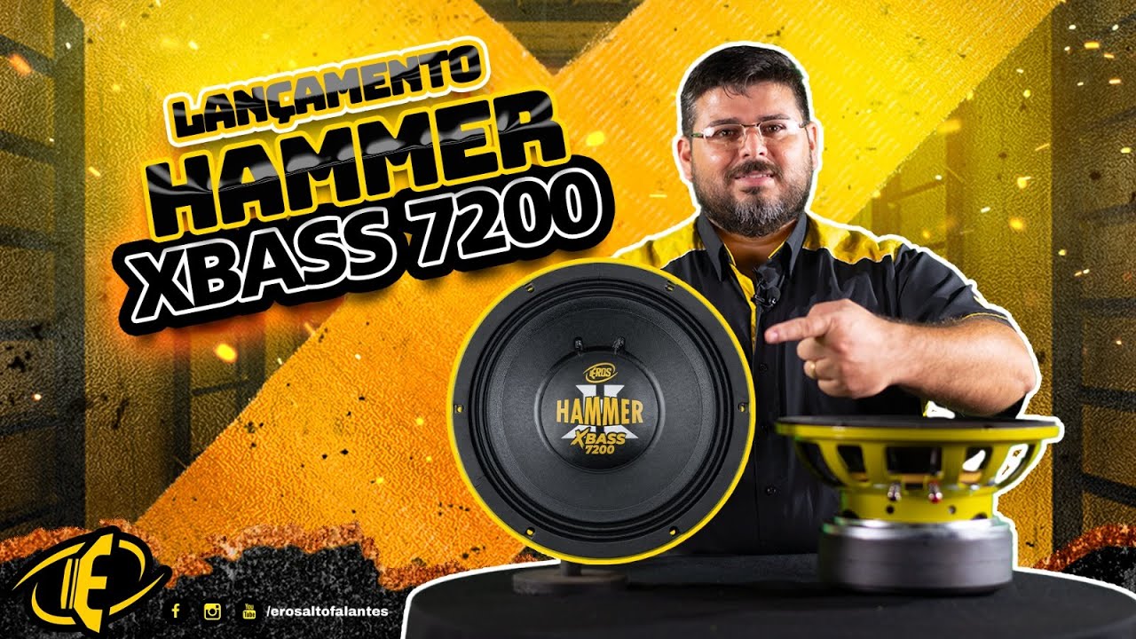 LANÇAMENTO: HAMMER XBASS 7200