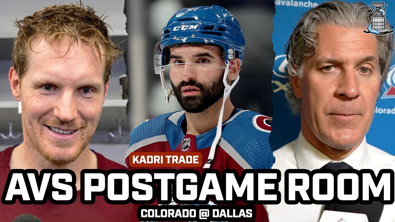 Jared Bednar REACTS To Kadri Trade & Gabe Landeskog After INSANE 5-4 Shootout WIN @ Dallas Stars