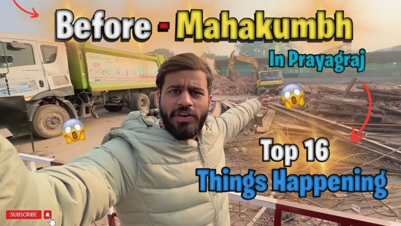 Prayagraj On Construction Mode |Top-16 Things Happening In Prayagraj |Magh Mela |Ghumakkad prayagi🔥