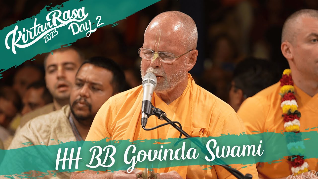 HH BB Govinda Swami's Kirtan | Day 2 | Kirtan Rasa 2023 | 4K | Dubai Kirtan Mela
