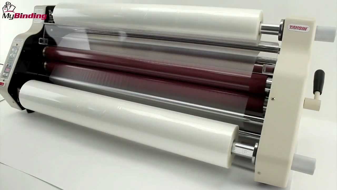 Tamerica TCC 2700 Roll Laminator:  How to Refill and Load the TCC2700