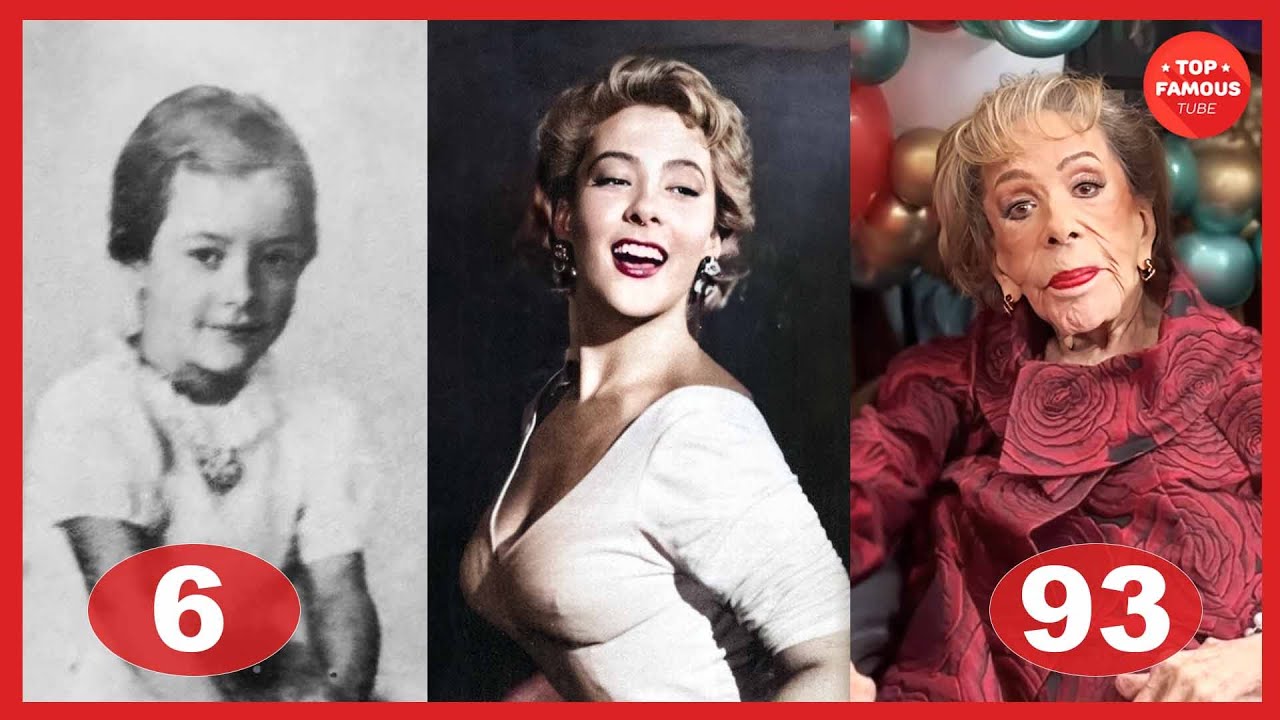 Сильвия Пиналь ⭐ Трансформация от 6 до 93 лет