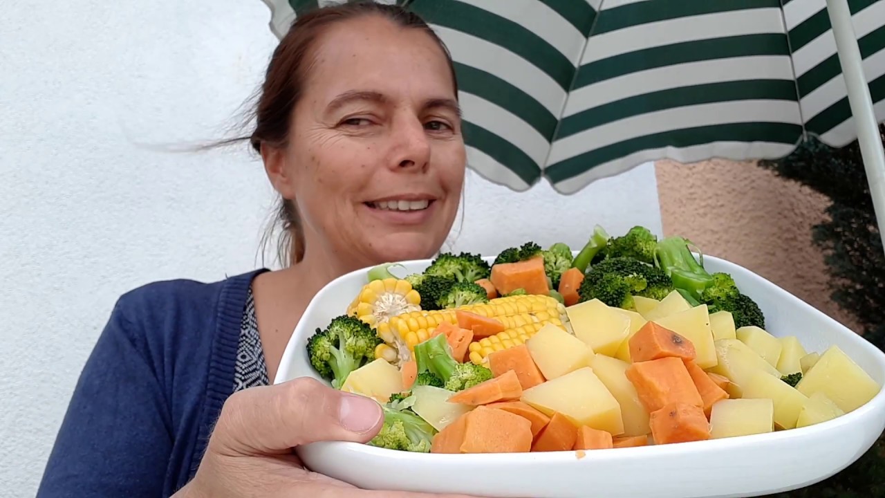 Dampfgaren - Gemüse schonend garen 🥕🥦🌽🥔 ölfrei