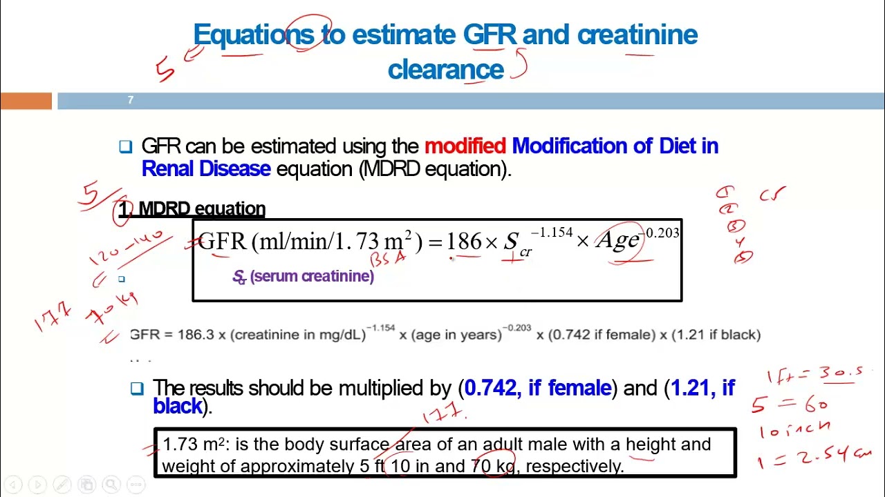 Creatinine Clearance calculations: The Cockcroft, Jelliffe & Jelliffe Equations:and Child-Pugh score