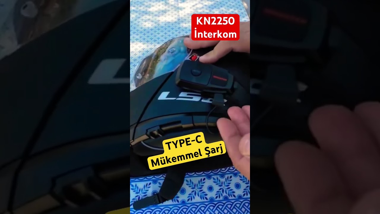 KN 2250 İnterkom Type-C Soketi ile g&uuml;n&uuml;m&uuml;ze ayak uyduran teknoloji ile donatılmış #kn2250 #interkom