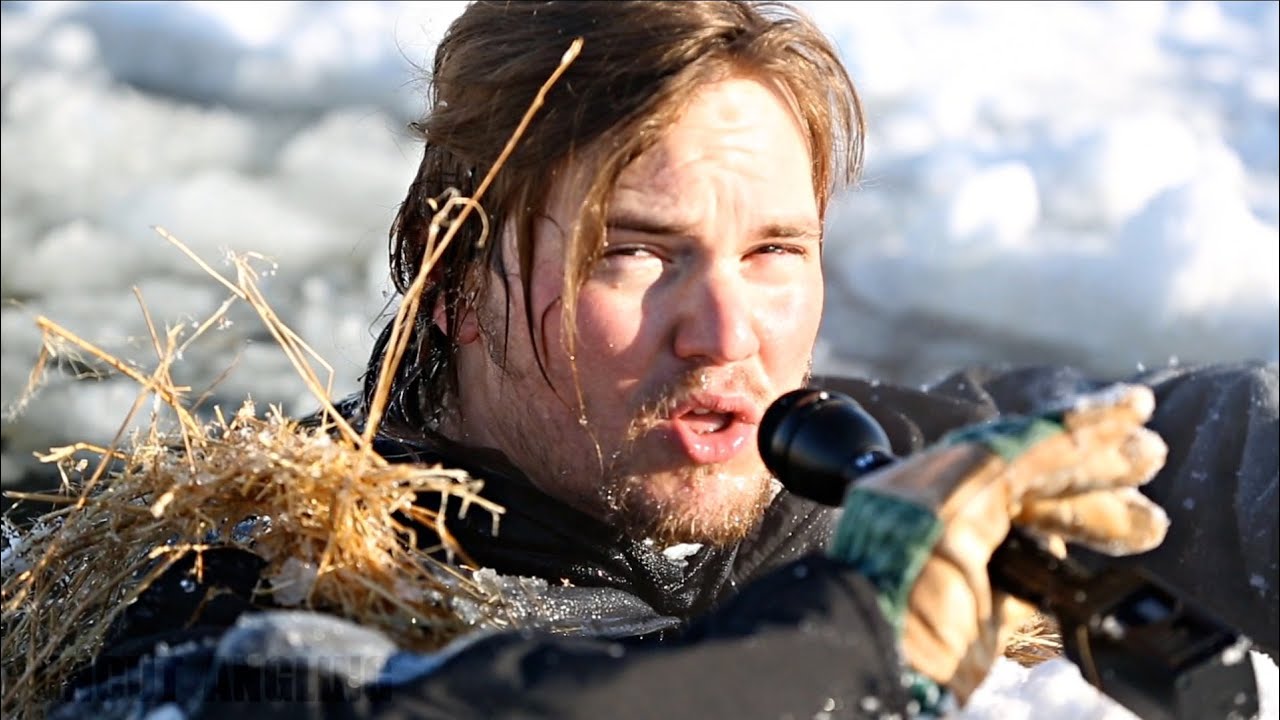 Breaking Through The Ice - Uncut Angling - December 23, 2013