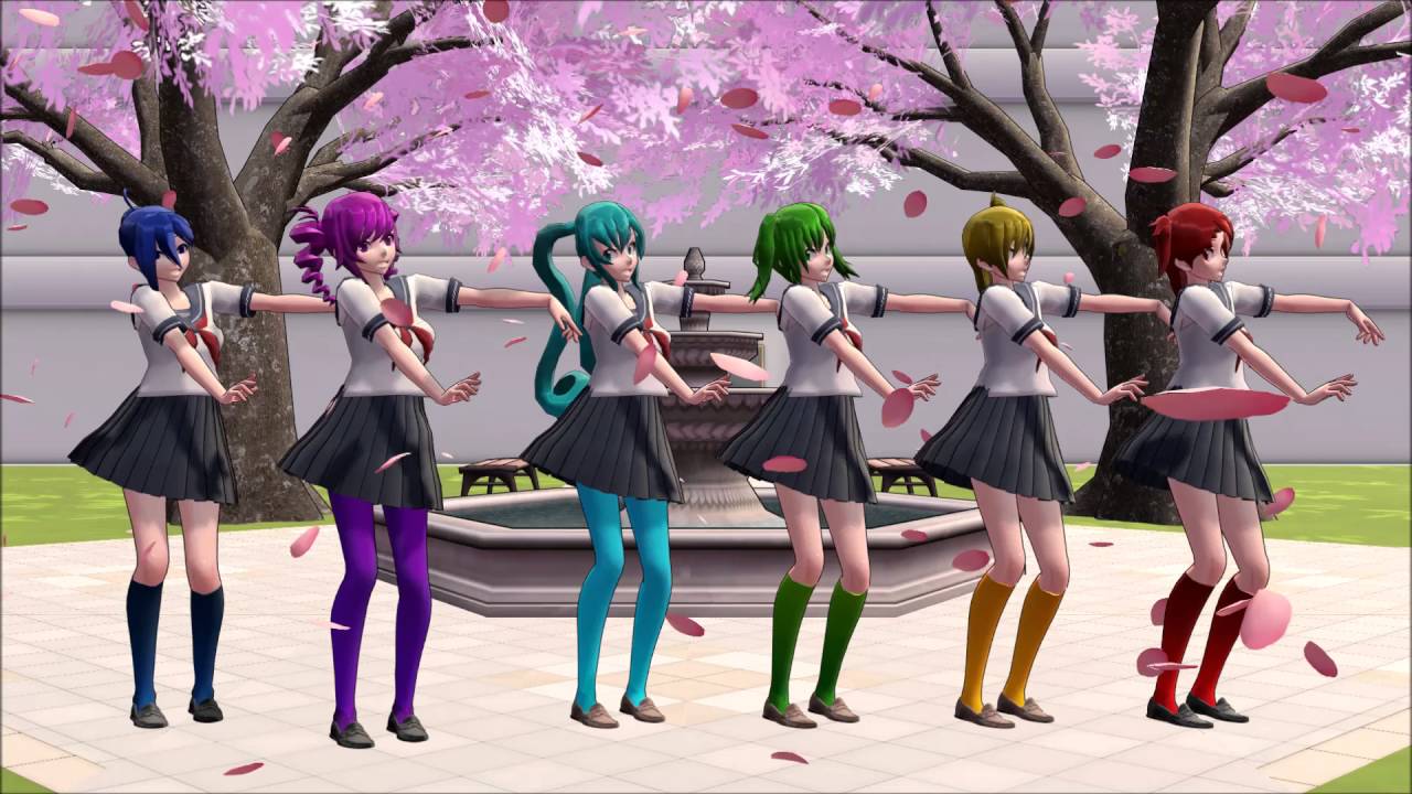 [MMD] Yandere Simulator Rainbow 6 2.0- Banana Remix