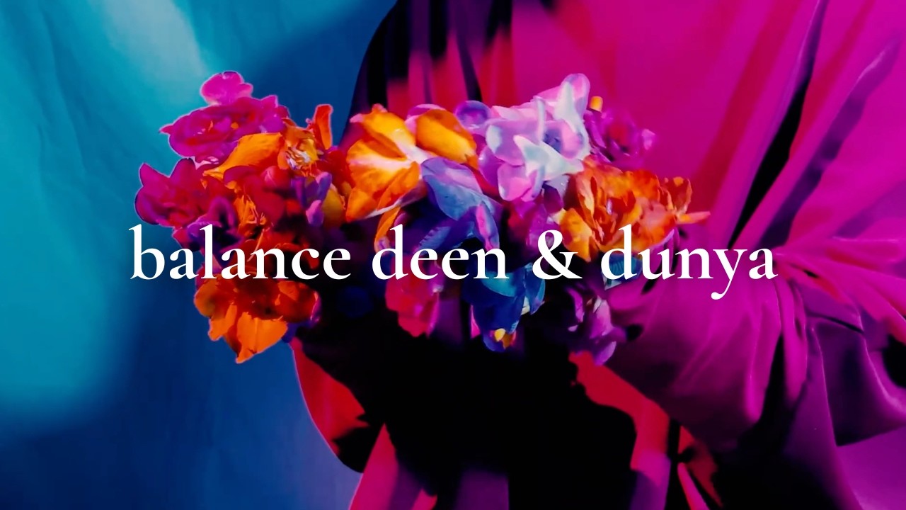 artistic ideas to balance deen & dunya this ramadan