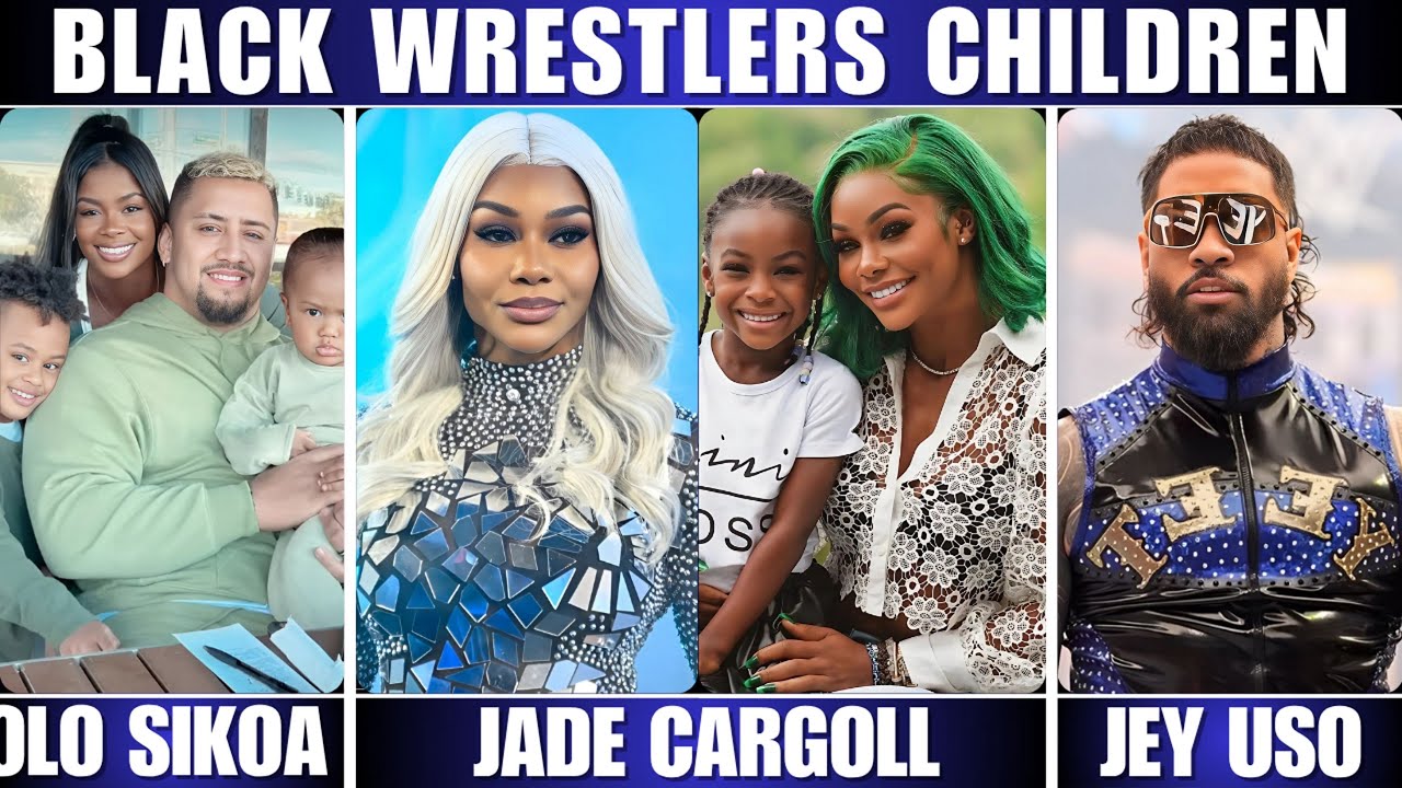 WWE Black Wrestlers And Their Children's | wrestlinginc