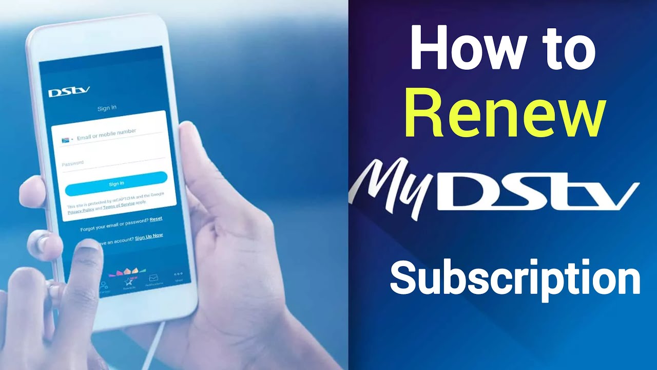 Как продлить подписку на Dstv с помощью приложения Dstv
