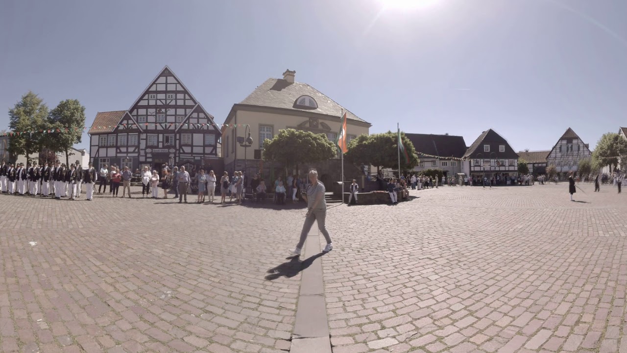 JSV Erwitte Schützenfest 2018 Großer Festakt Sonntag (360°) Teil 1