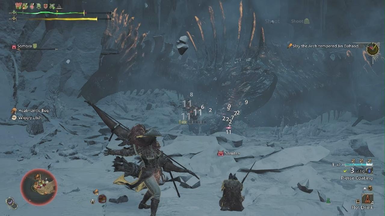 AT Jin Dahaad vs Bow Solo. MHWilds|