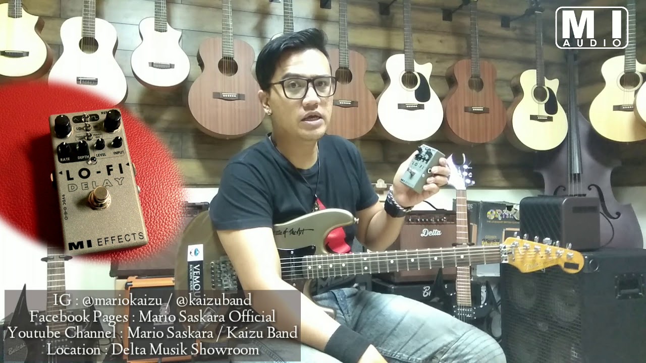 MI Audio - LoFi Delay Review by Mario Saskara (Kaizu Band)
