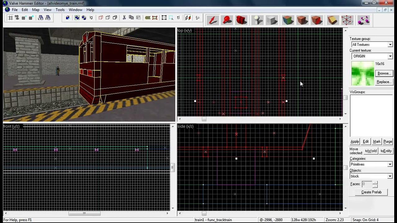 Valve Hammer Editor №42 Как сделать поезд