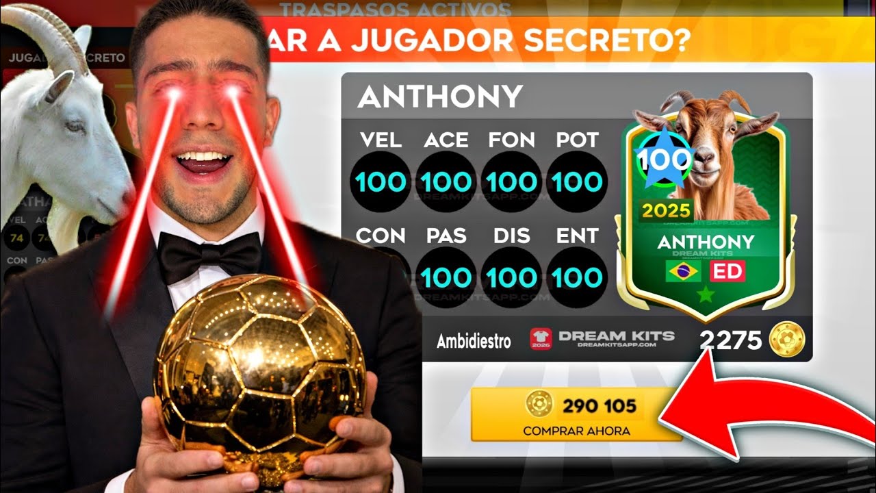 FICHO EL MEJOR JUGADOR DE LA HISTORIA Y PASA ESTO 😱🐐 DLS26