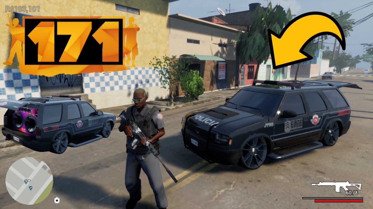 171 - VIREI POLICIAL ENTREI NA FAVELA 