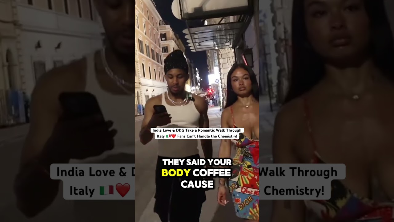 India Love & DDG Take a Romantic Walk Through Italy 🇮🇹❤️ Fans Can&rsquo;t Handle the Chemistry!