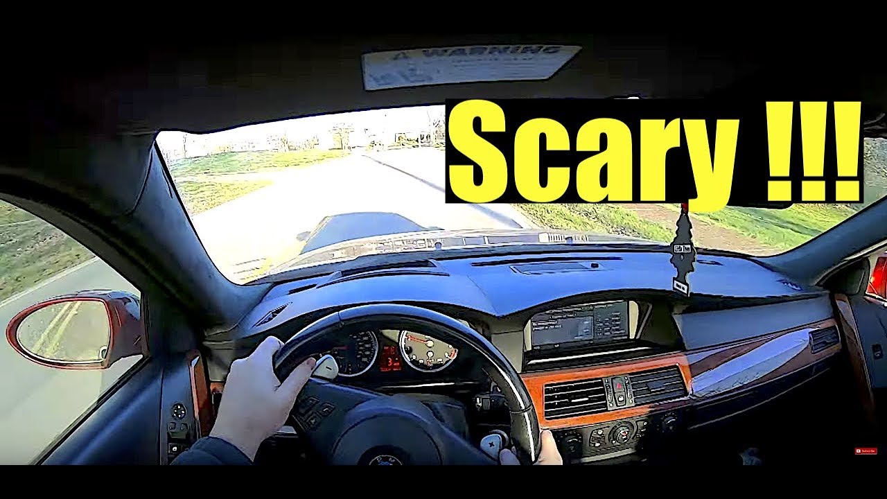 Finally The BMW E60 M5 First Test Drive !!! Crazy Tire Spinning Power !!!