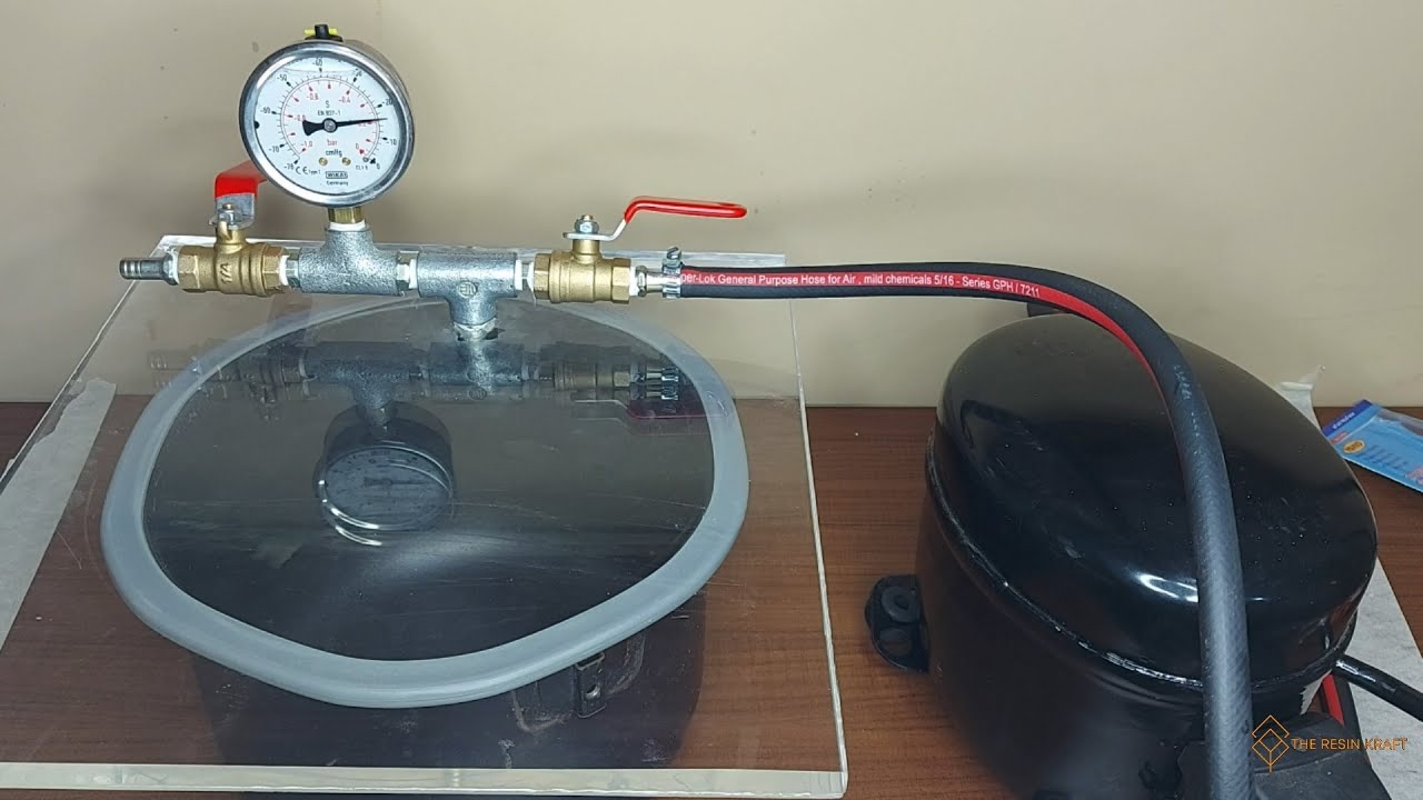 Video Tutorial: Easy & Cheap DIY Vacuum Chamber Under $50 Using Refrigerator Compressor