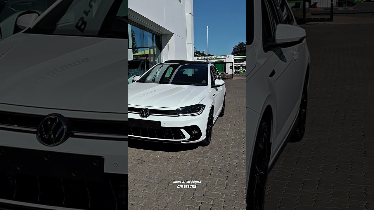 Brand New 2025 Polo TSI R-Line DSG 🔥Pure White 🔥R540,000 all inclusive 🔥 Save R30,000 #Polo