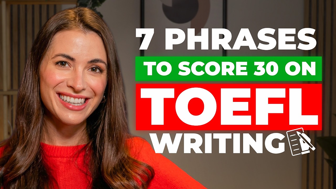 7 фраз, которые вы ОБЯЗАТЕЛЬНО должны знать, чтобы получить 30/30 баллов на письменной части TOEF...